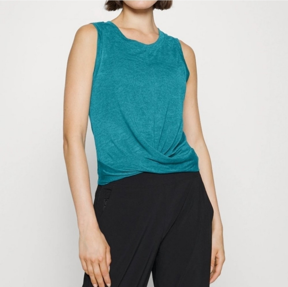 Athleta Borealis Green Breezy Twist Tank Size S
